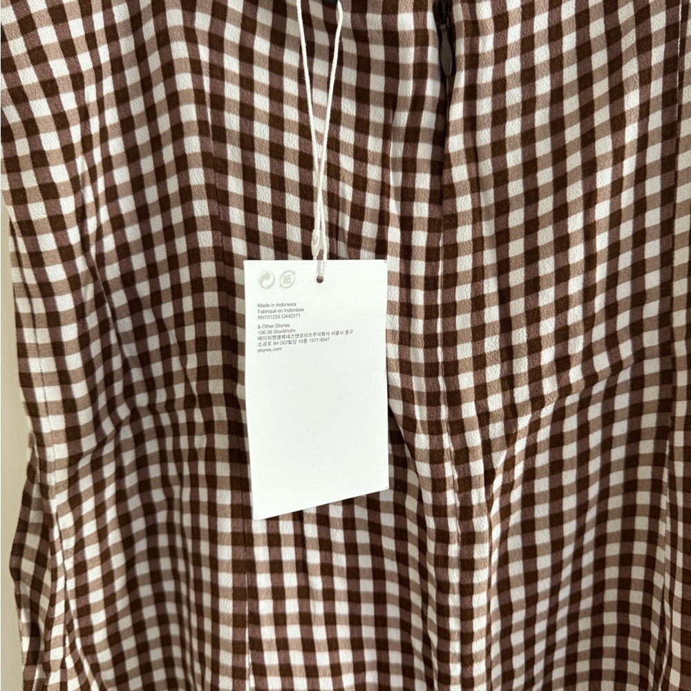 Gingham Mini Dress - Picture 5 of 5